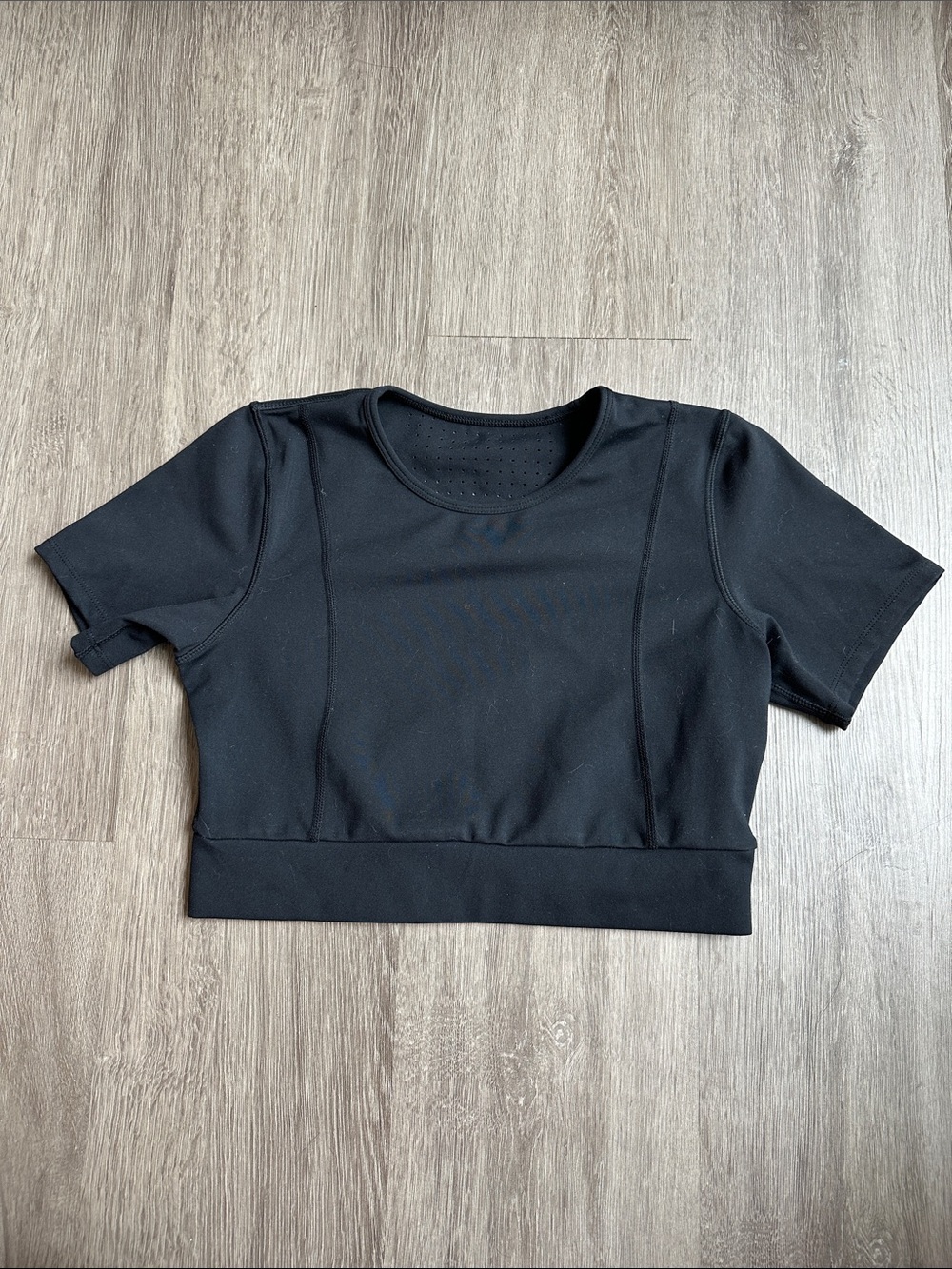 AYBL Cropped Athletic Top Black Small